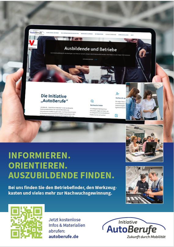 Postkarte www.autoberufe.de